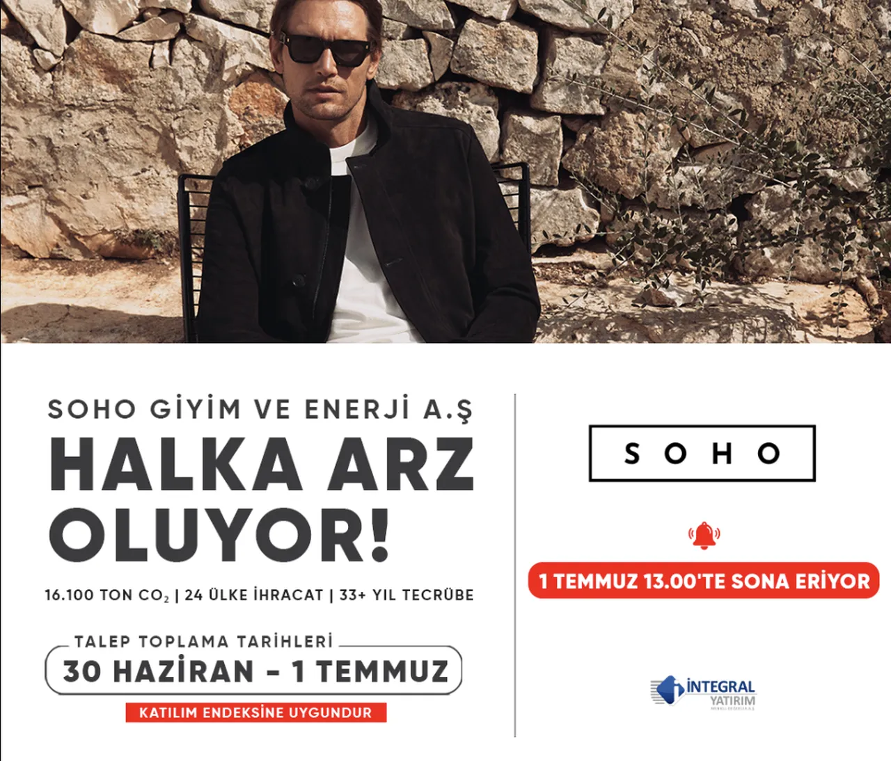 Soho halka arz kaç lot verir, katılım endeksine uygun mu, hangi bankalarda var? SOHOE talep toplamaya başladı