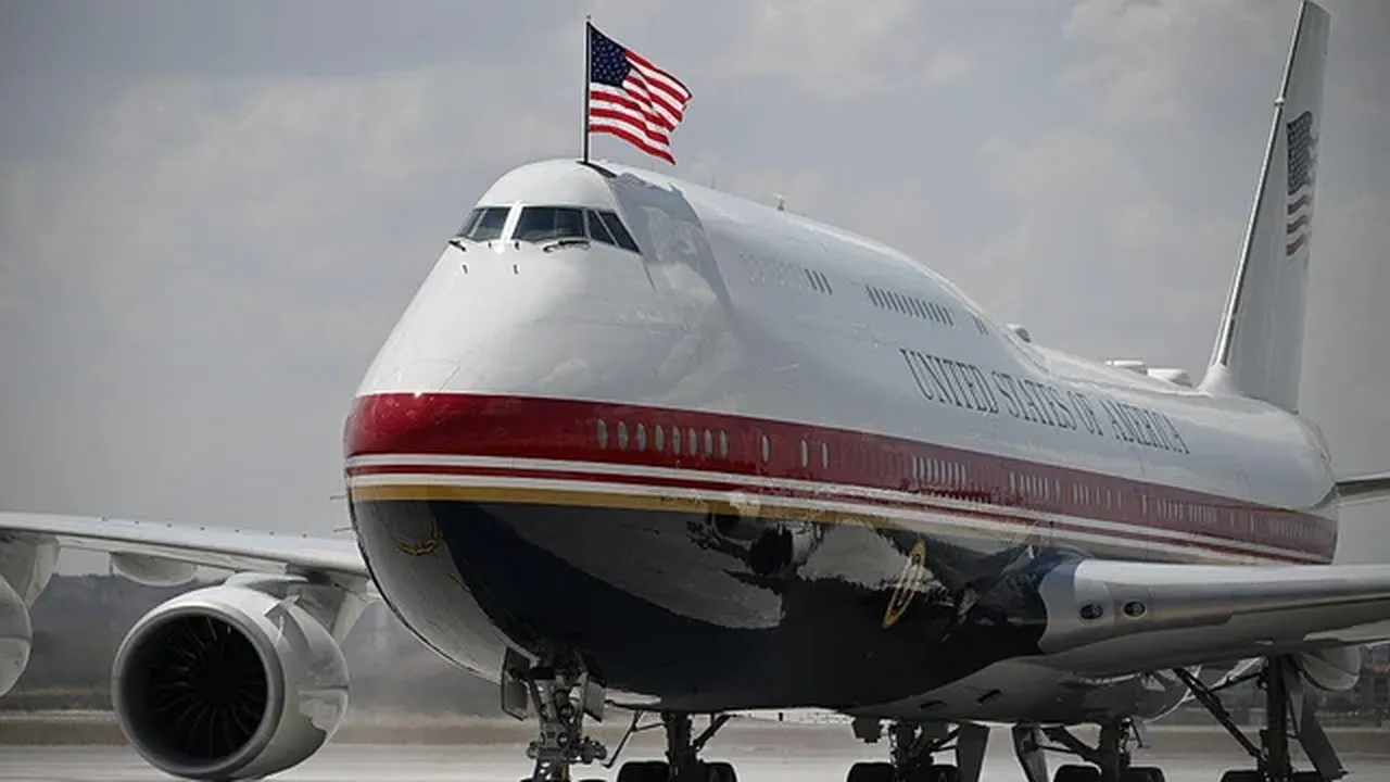 Ankara Zirvesi dönüşü Trump'ın uçağında ilginç talimat! İlk kez duyurdular