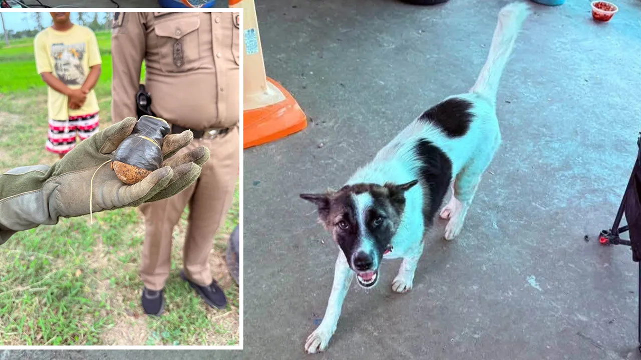 Köpek eve el bombası getirdi, ekipler devreye girdi! Faciadan son anda dönüldü