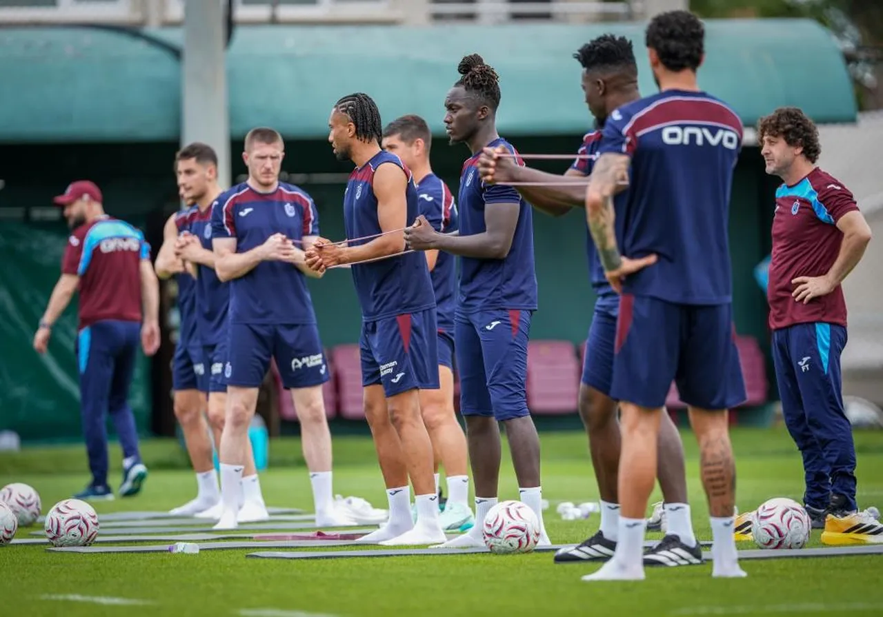 Trabzonspor'da yeni sezon hazırlıkları