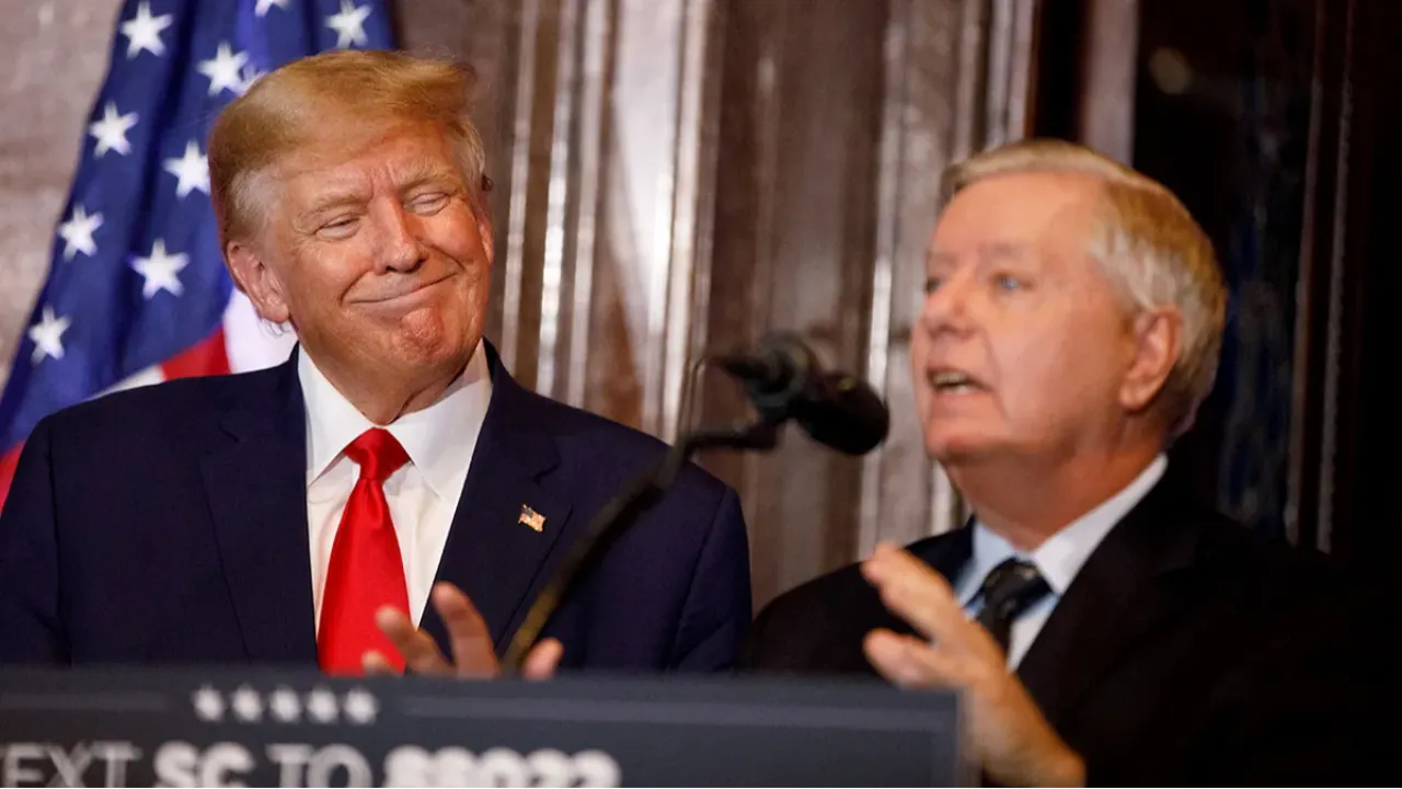 Trump'tan dikkat çeken iddia: Lindsey Graham'la son konuşmasını anlattı