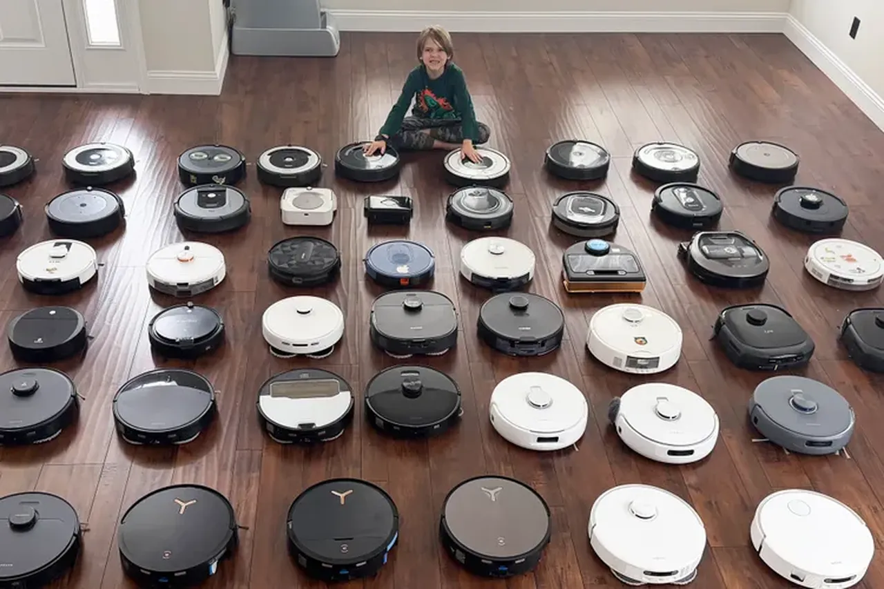3 yaşında tornavida tuttu, 8 yaşında marka oldu: Robot süpürge tutkusu servete dönüştü