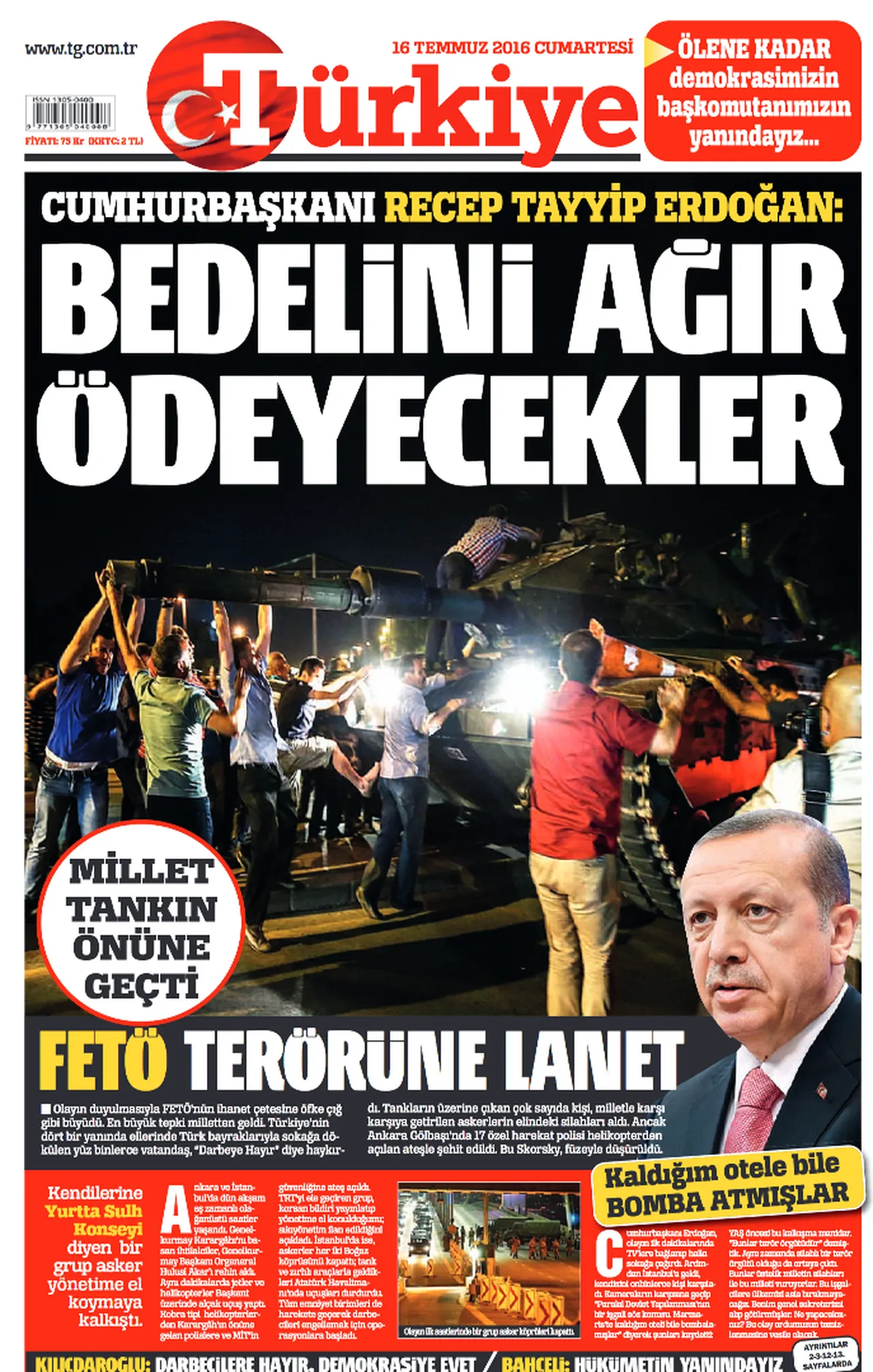 16 Temmuz 2016