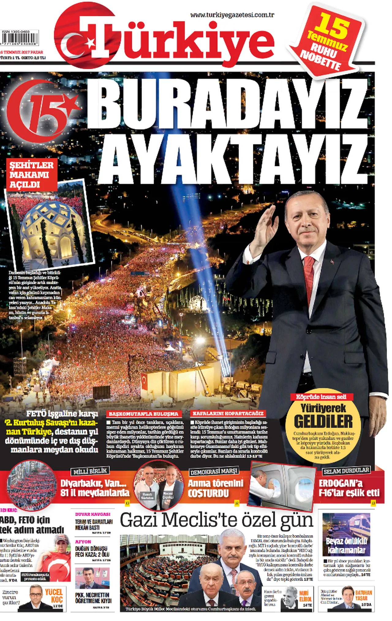 15 Temmuz 2017