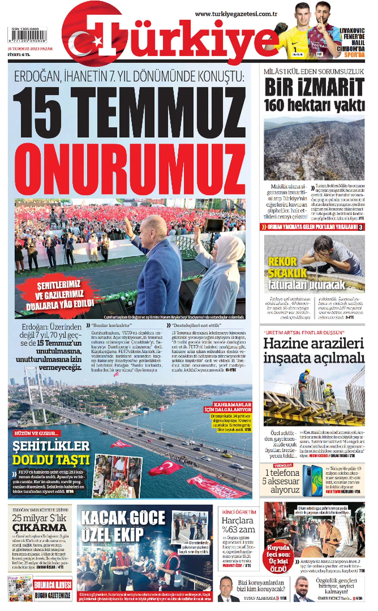 15 Temmuz 2023