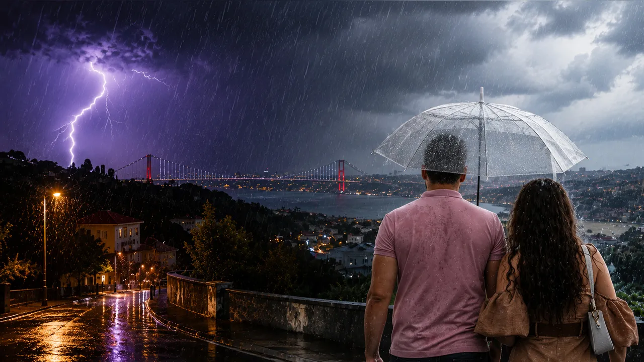 İstanbul'un o bölgesi için dikkat çeken uyarı! Elektriklenme ve sağanak geliyor, saat verildi