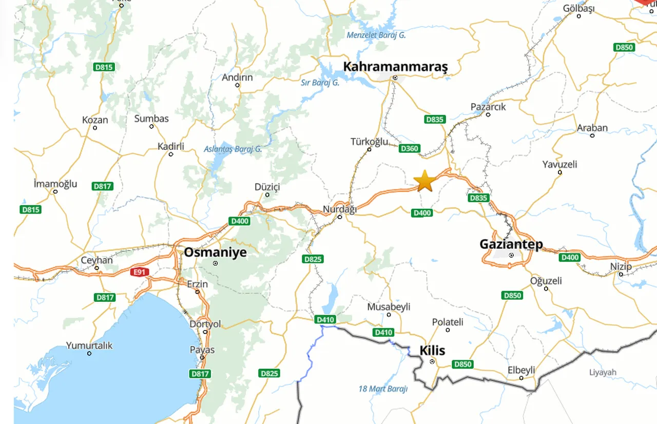 AFAD duyurdu! Kahramanmaraş'ta korkutan deprem