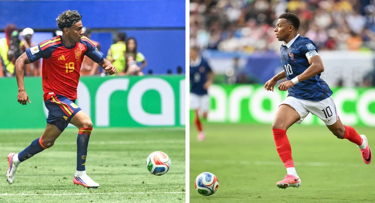 Lamine Yamal - Kylian Mbappe