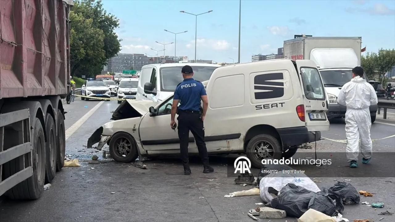 Zincirleme trafik kazası ortalık savaş alanına döndü!