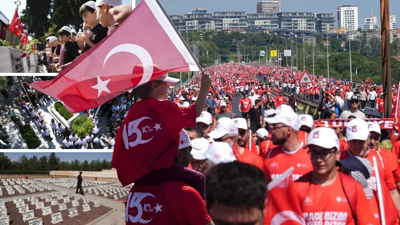 ŞEHİTLER İÇİN TEK YÜREK!