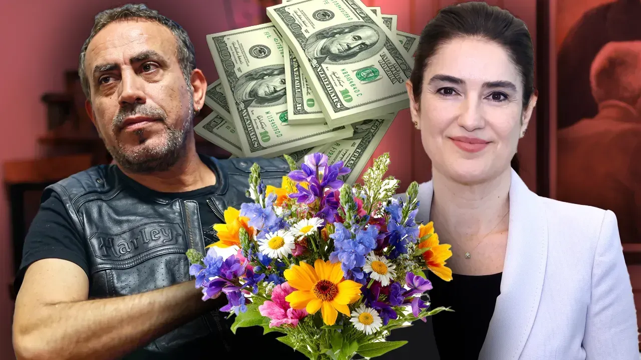 ÇİÇEKLE GELDİ, DOLARLA ÇIKTI