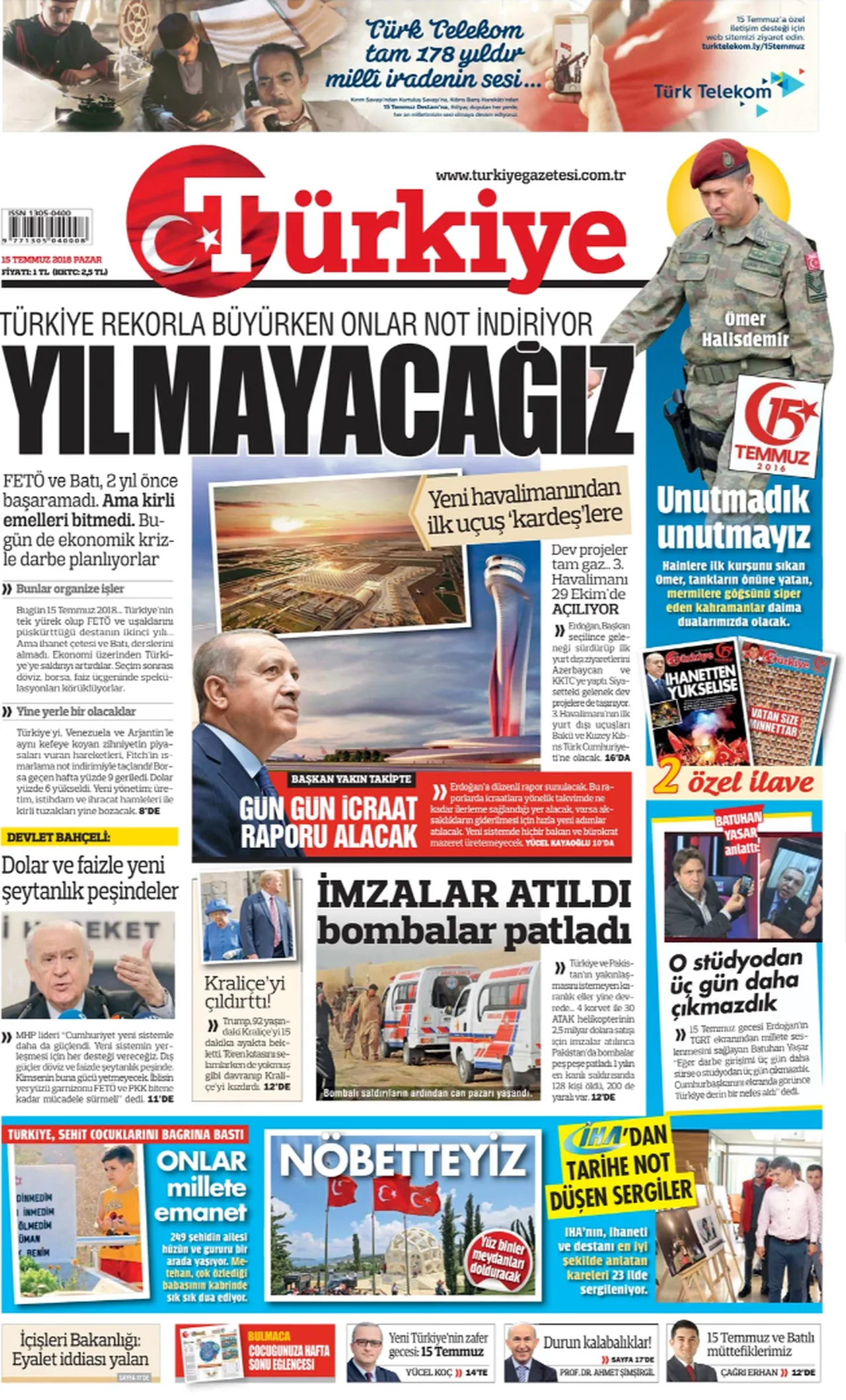 15 Temmuz 2018