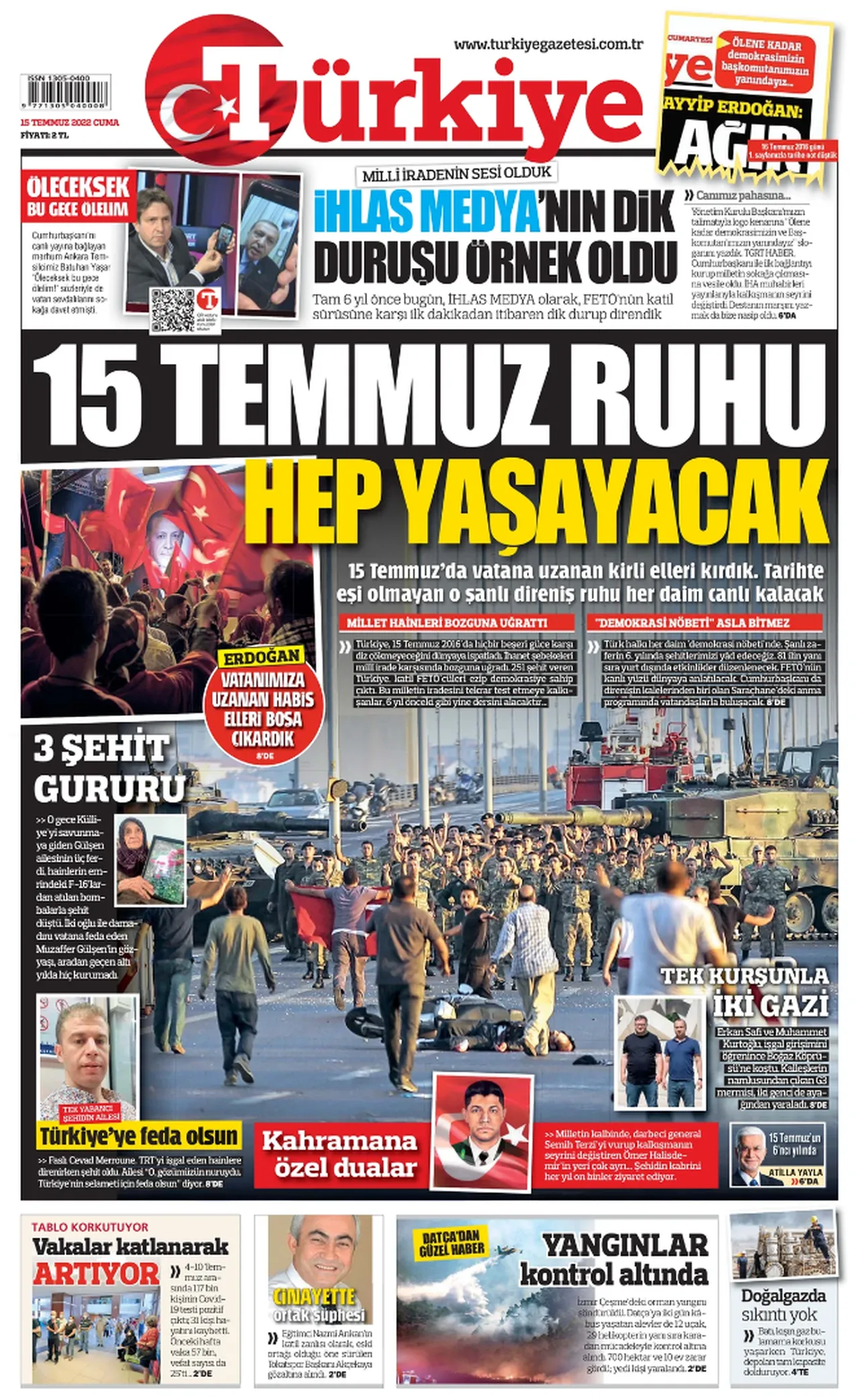 15 Temmuz 2022