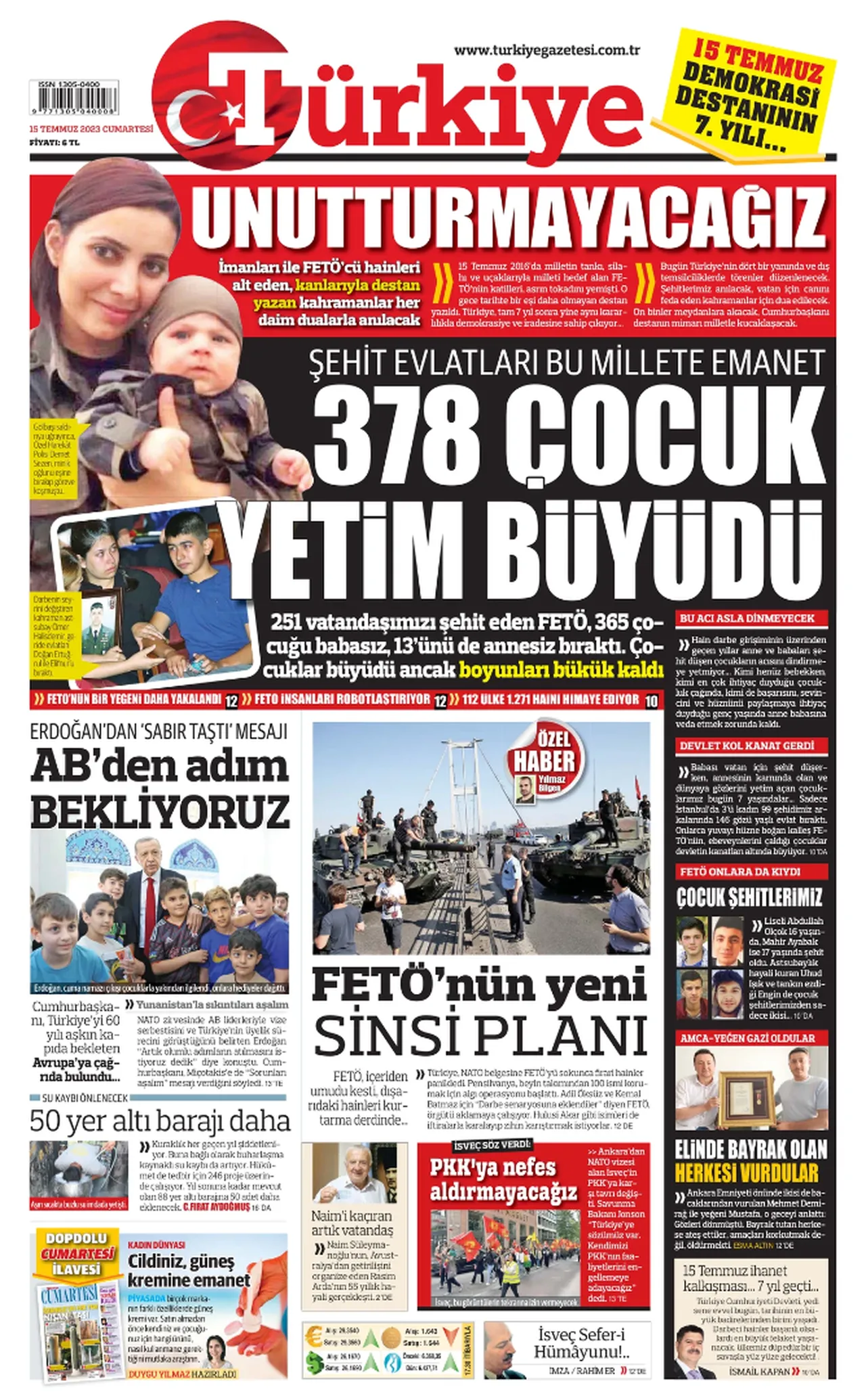 15 Temmuz 2023