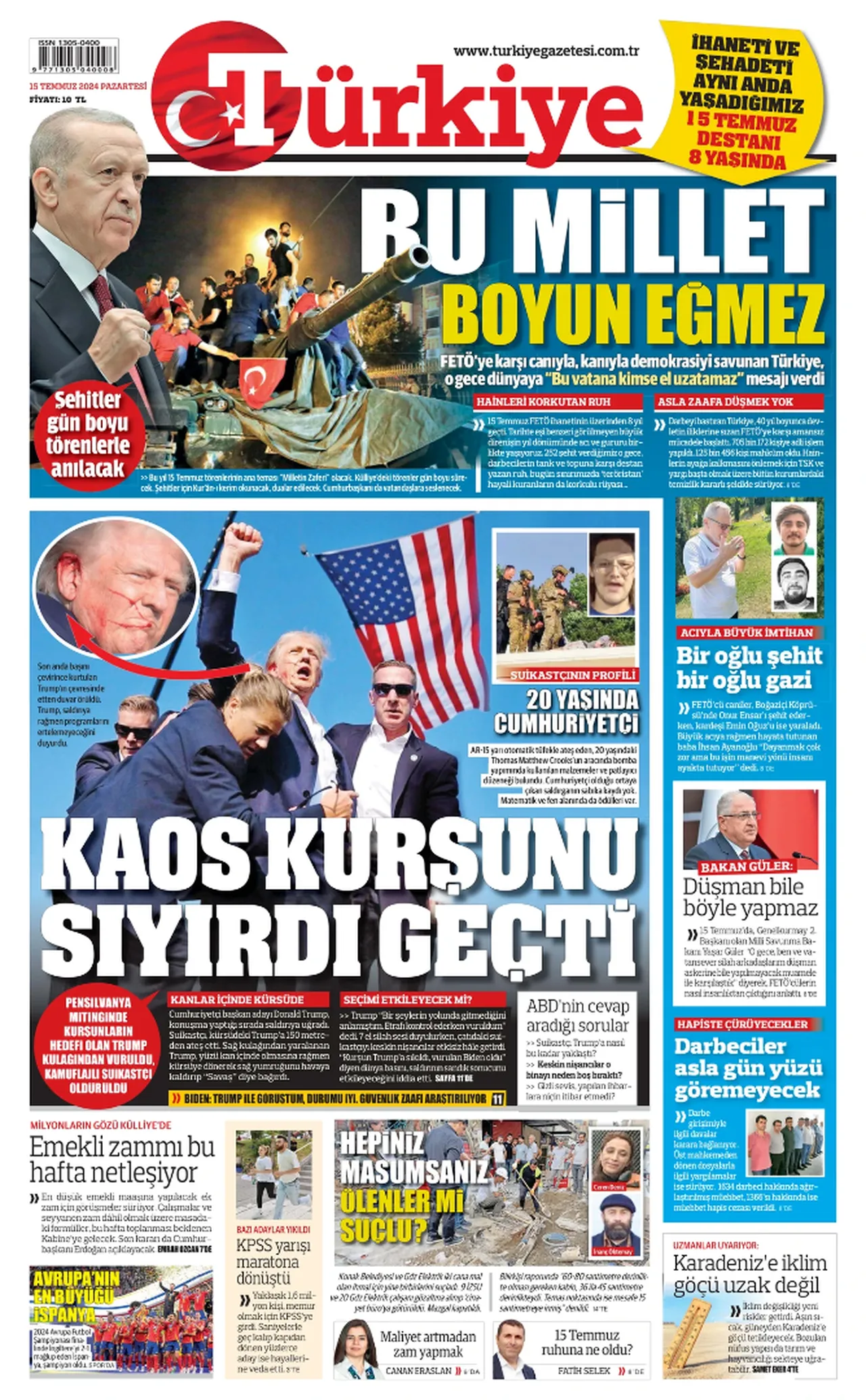15 Temmuz 2024