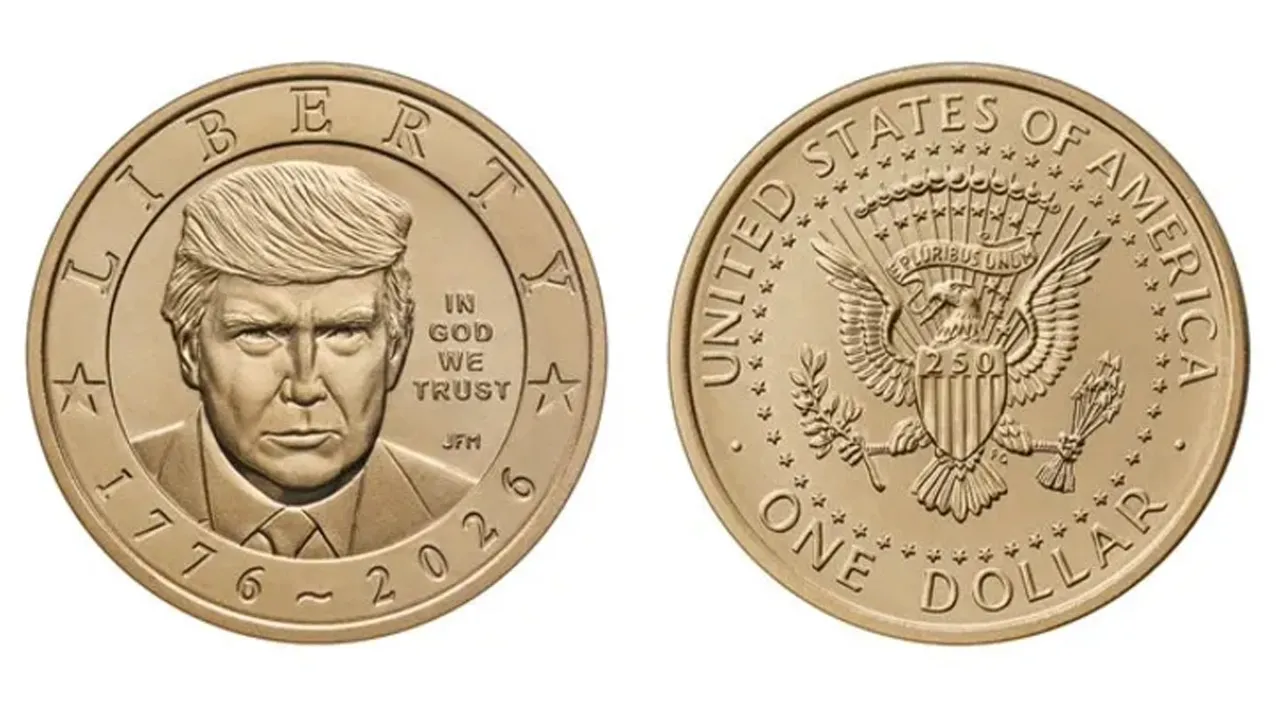 Trump'ın portresi altın paraya basılıyor! ABD'den dikkat çeken karar