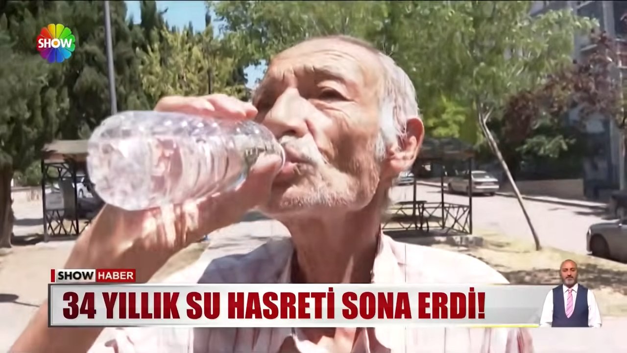 34 yıldır su içemeyen adam şimdi de yemek yiyemiyor! 4 ayda 39 kiloya düştü
