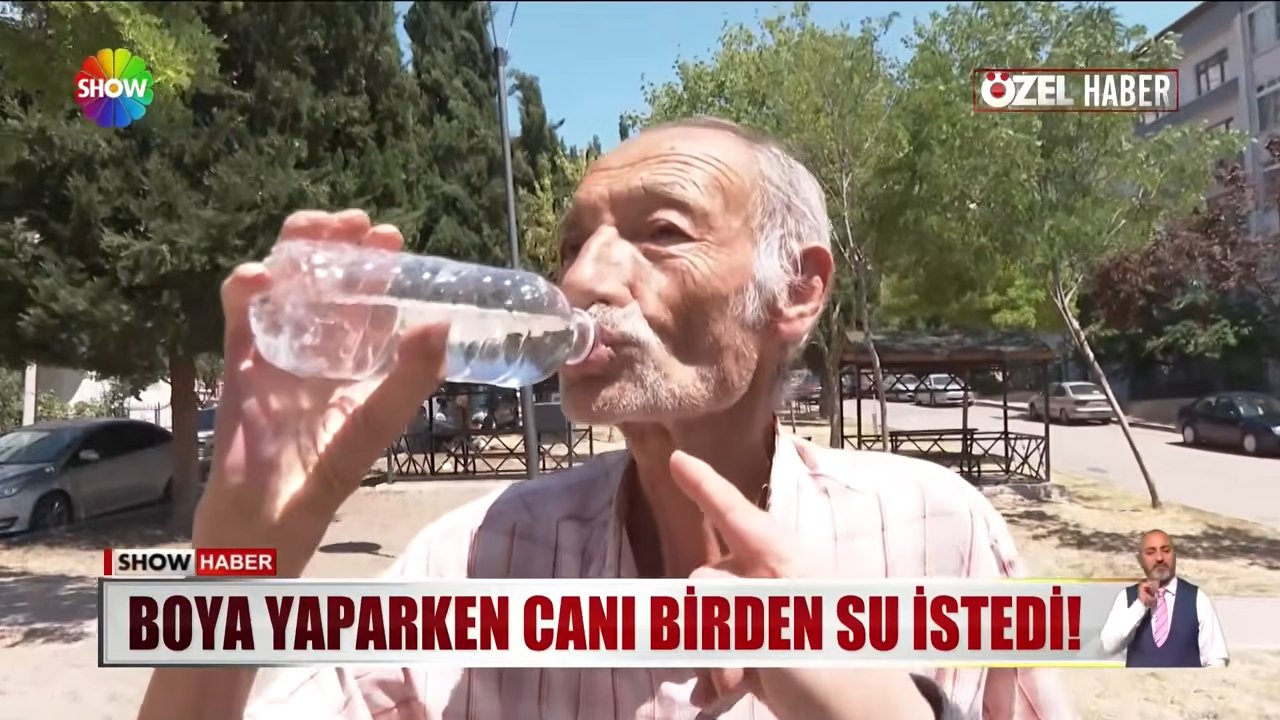 34 yıldır su içemeyen adam şimdi de yemek yiyemiyor! 4 ayda 39 kiloya düştü
