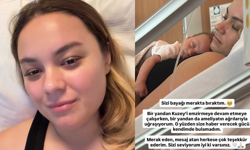 Bir ay önce anne olmuştu! Başak Karahan apar topar ameliyata girdi