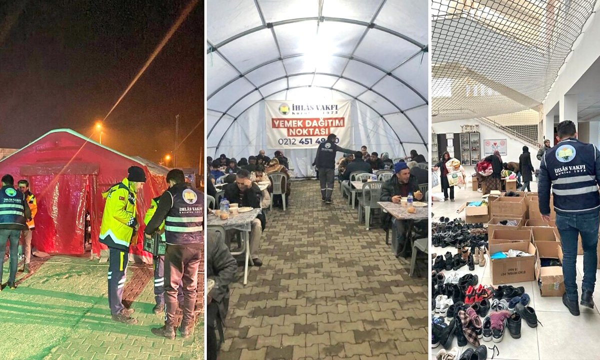 Depremin yaralarının sarılmasında ön saftaydılar: Gerçek kahramanlar