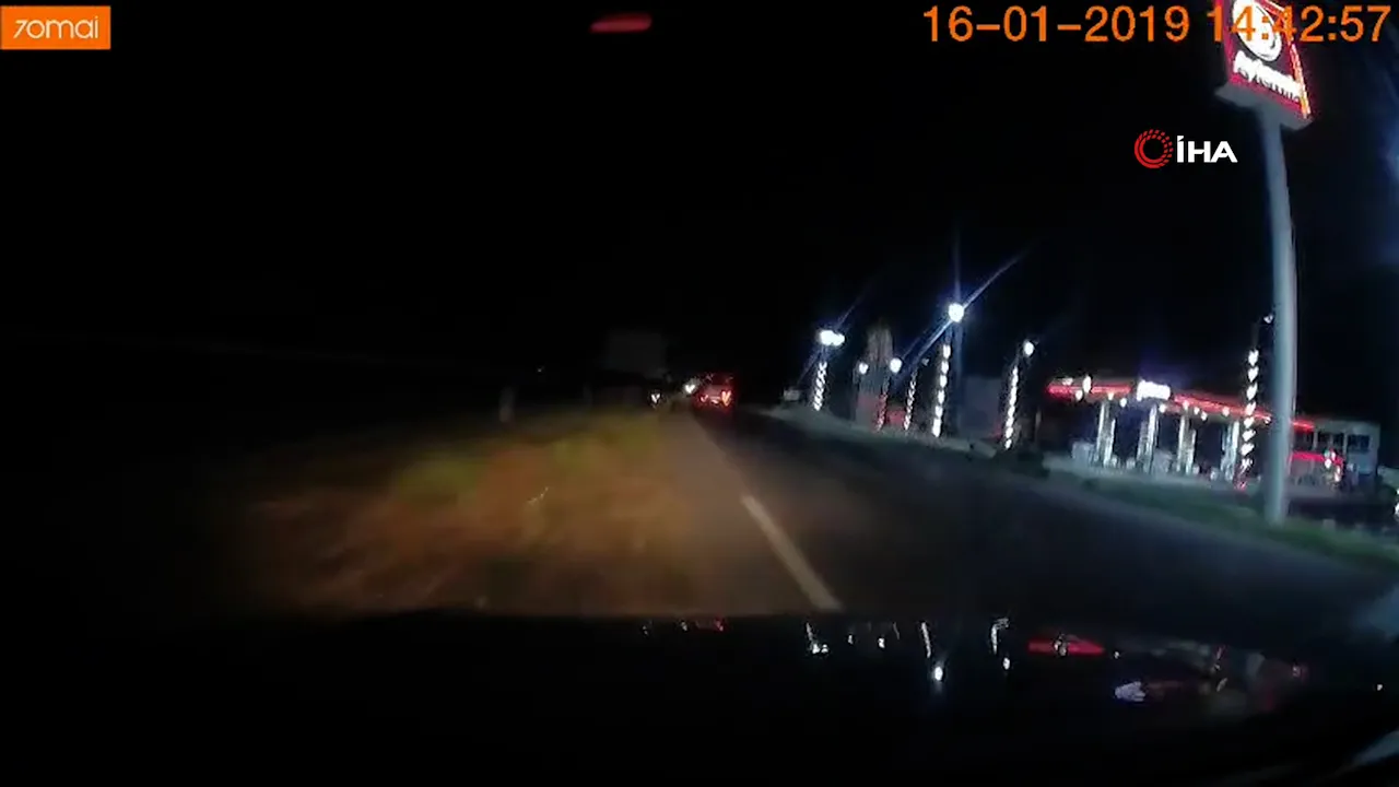 Direksiyon başında uykuya daldı! Faciayı son andaki manevrasıyla önledi