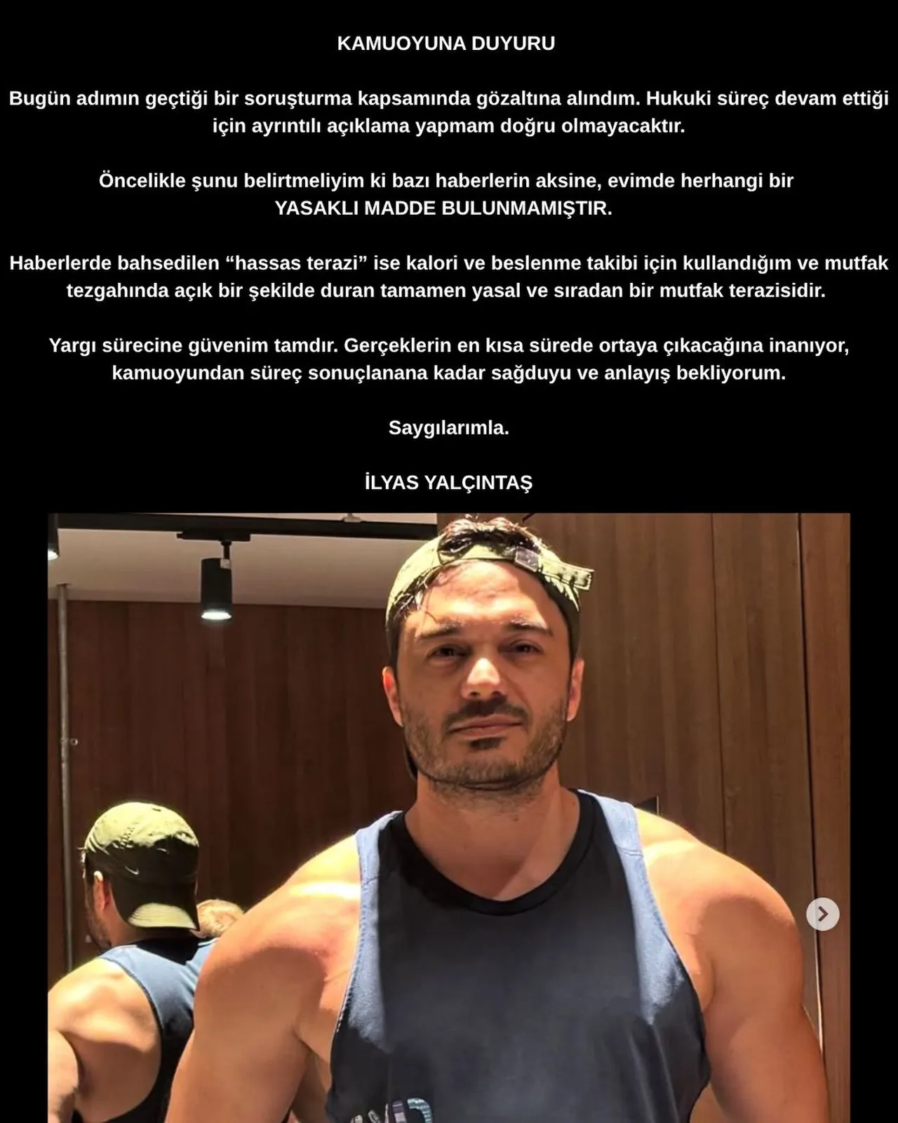 Gözaltındaki İlyas Yalçıntaş'tan açıklama var! Dikkat çeken ‘hassas terazi’ savunması…