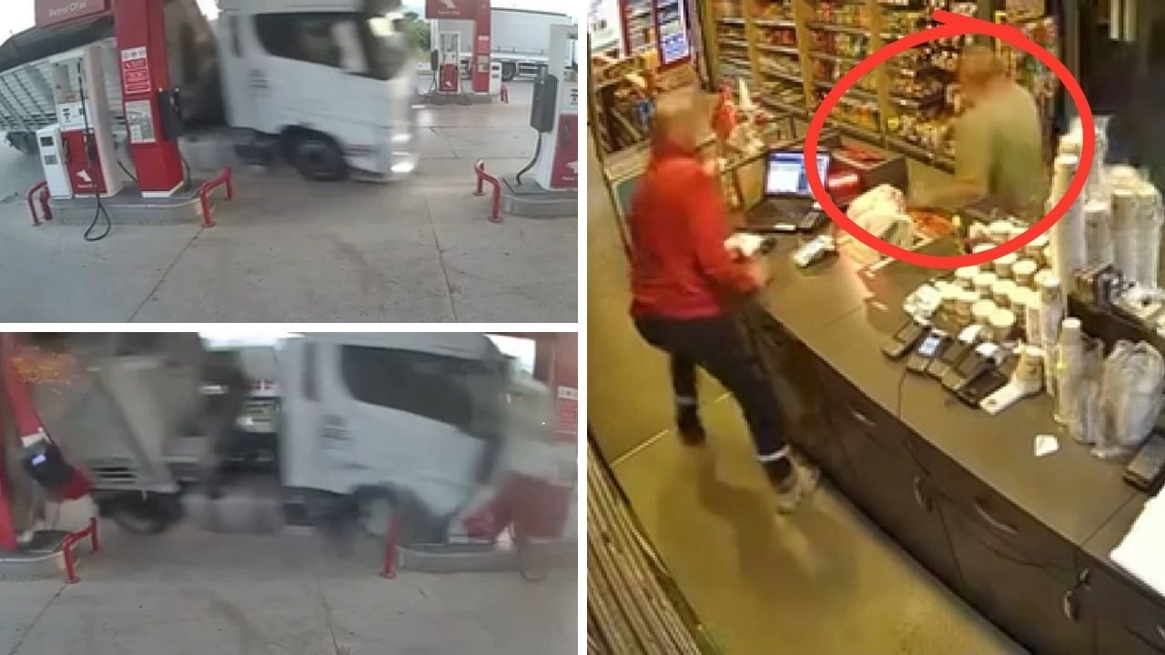 İNANILMAZ KAZA KAMERADA!