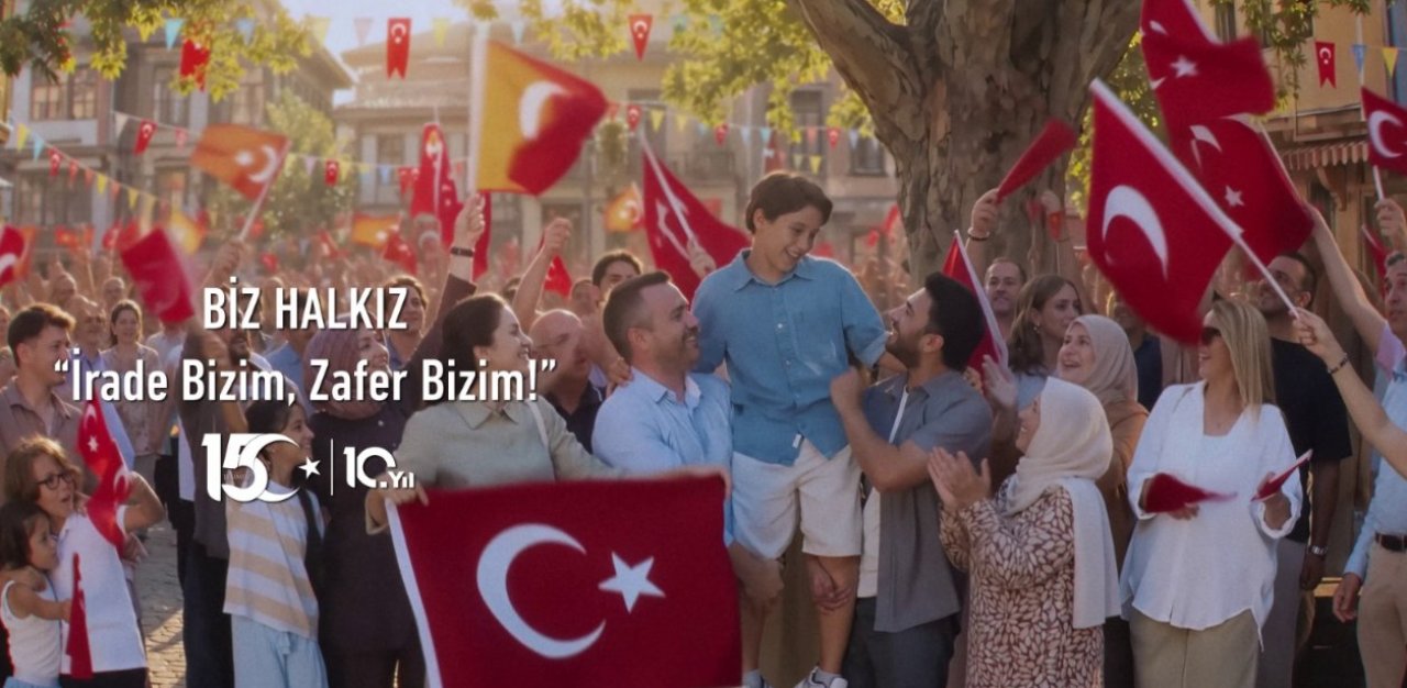 Halkbanktan 15 Temmuza Özel Reklam Filmi:   İrade Bizim, Zafer Bizim