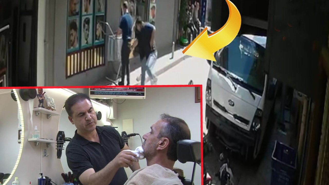 TIRAŞI BEĞENMEYİP BIÇAKLADI