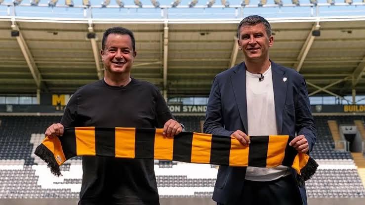 Hull City'nin sahibi Acun Ilıcalı ve Hull City Teknik Direktörü Sergej Jakirovic