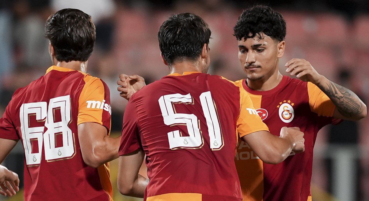 Galatasaray'dan ilk provada şov: 5 gollü galibiyet