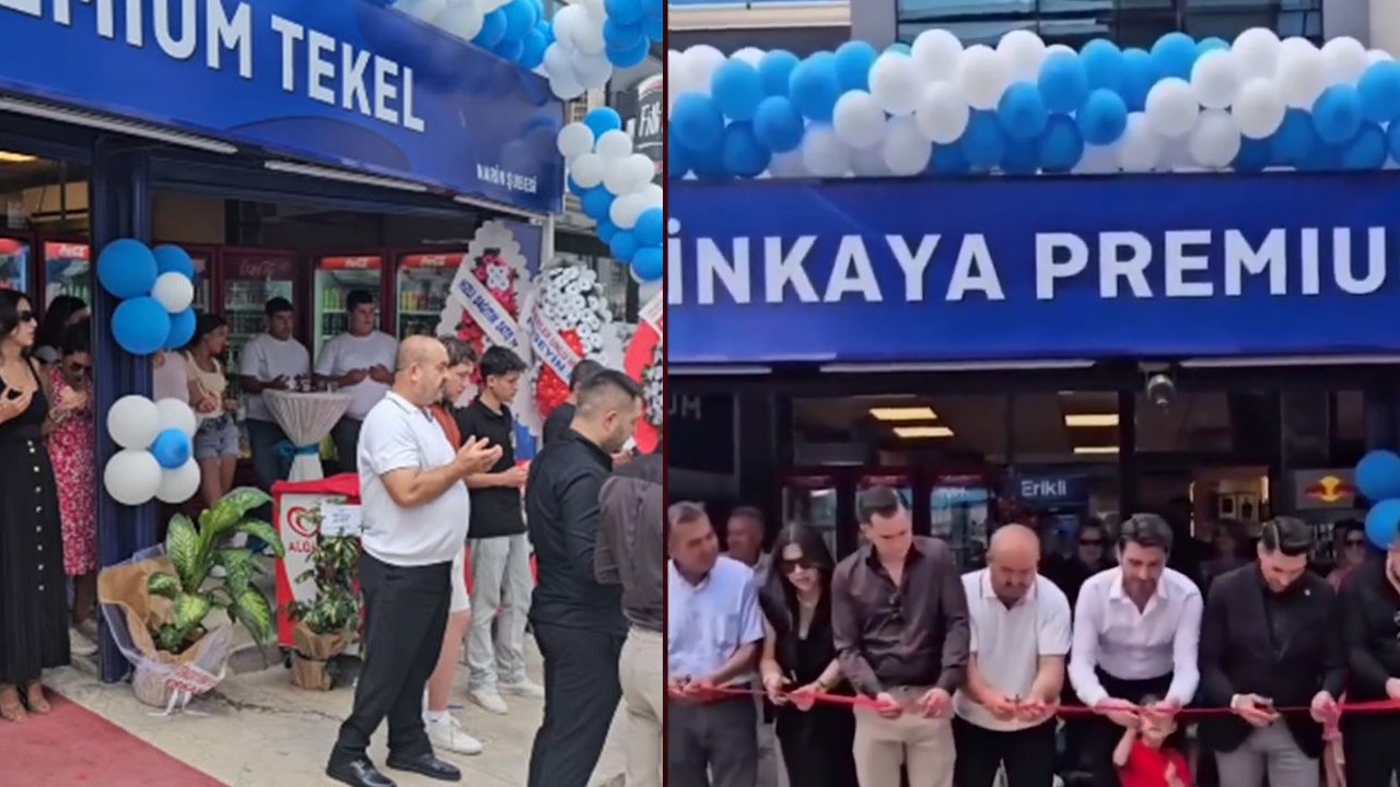 Pes dedirten görüntü! Tekel bayisini imam dualarla açtı