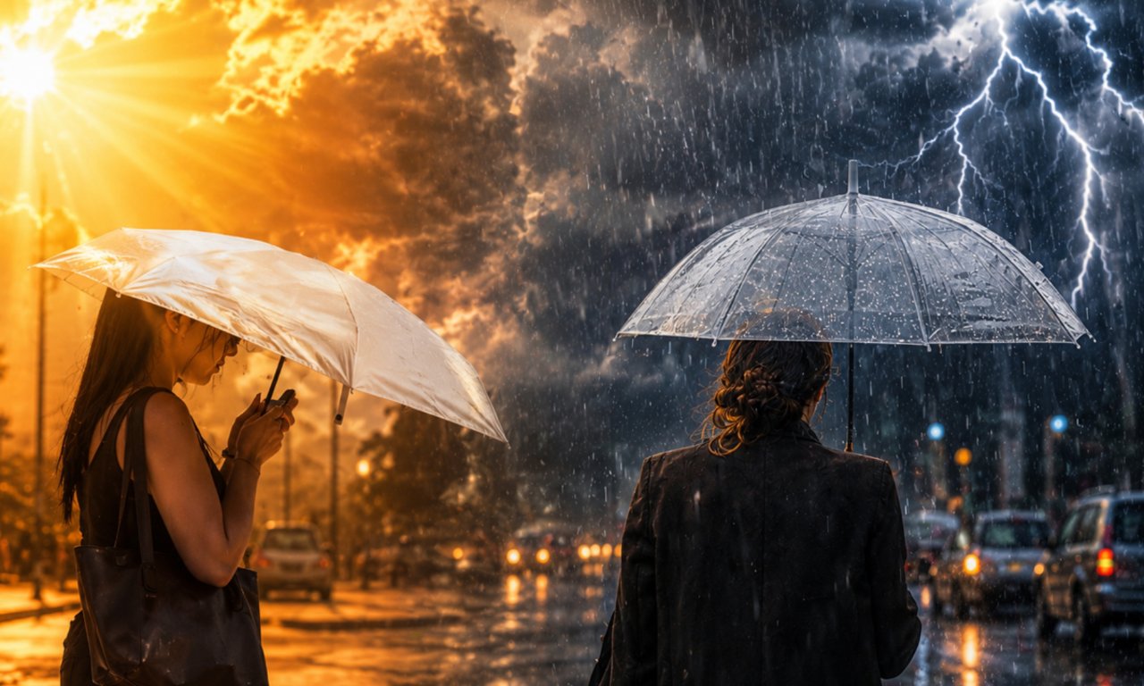 Sıcaklıklar 17 derece birden düşecek! Yaz ortasında sonbahar provası... Önce yakacak sonra yağacak
