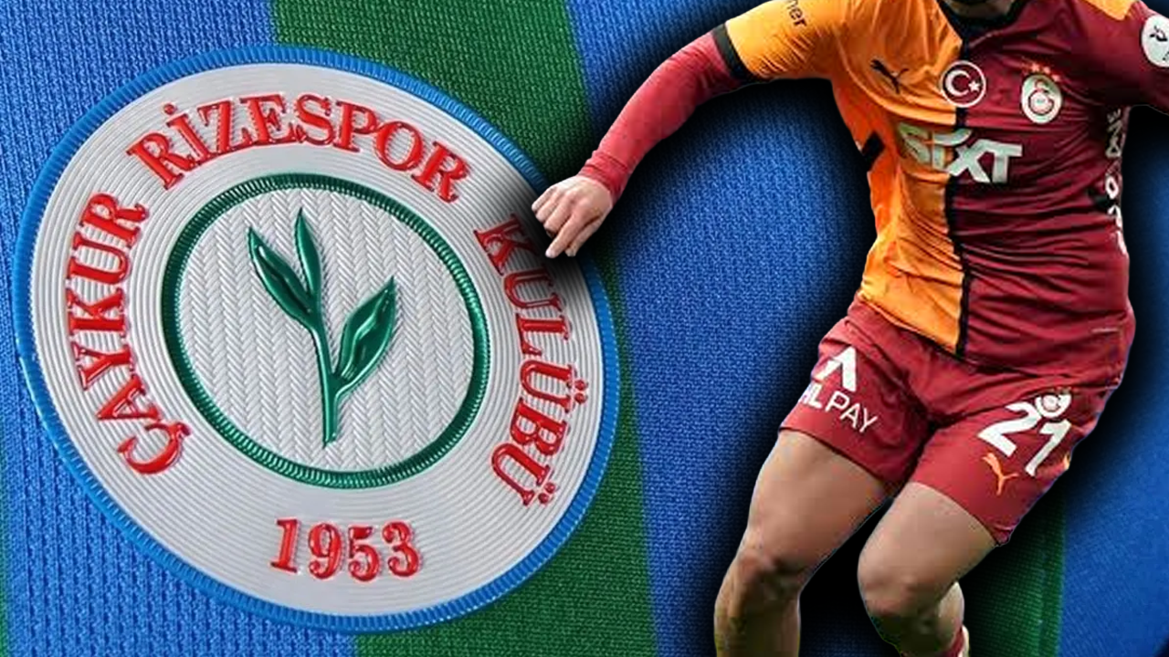 Çaykur Rizespor'dan Galatasaray çıkarması: Milli oyuncu Karadeniz yolunda