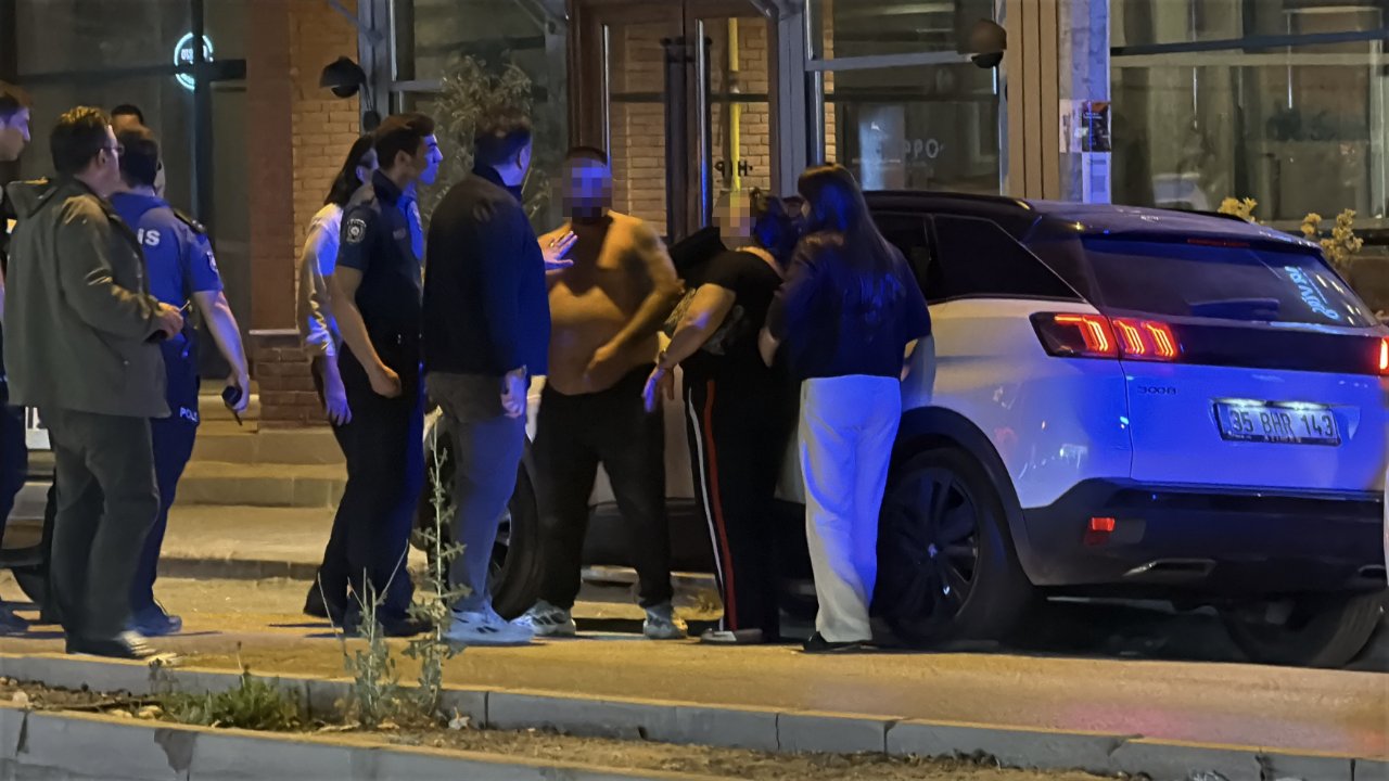 Düğün için geldiler, tuvalet sırası yüzünden birbirlerine girdiler