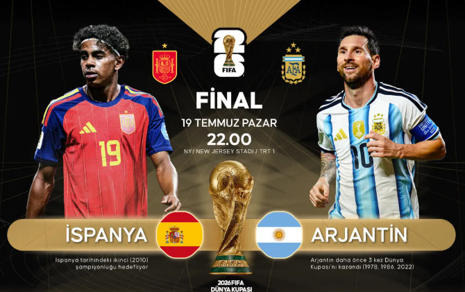 Dünya Kupası final maçı bilgileri! İspanya-Arjantin maçı ne zaman, saat kaçta, hangi kanalda?