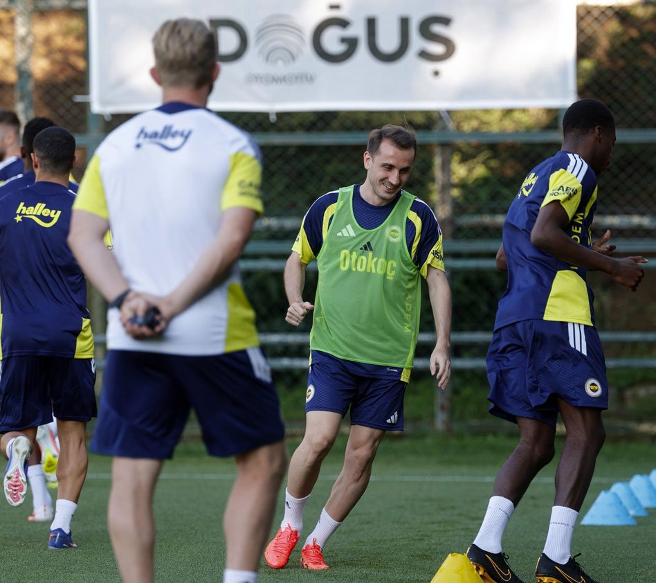 Fenerbahçe antrenmanından