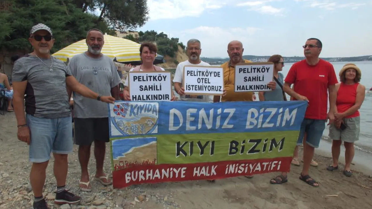 Balıkesir'de plaj isyanı! Vatandaşlar kıyı işgaline karşı ayaklandı