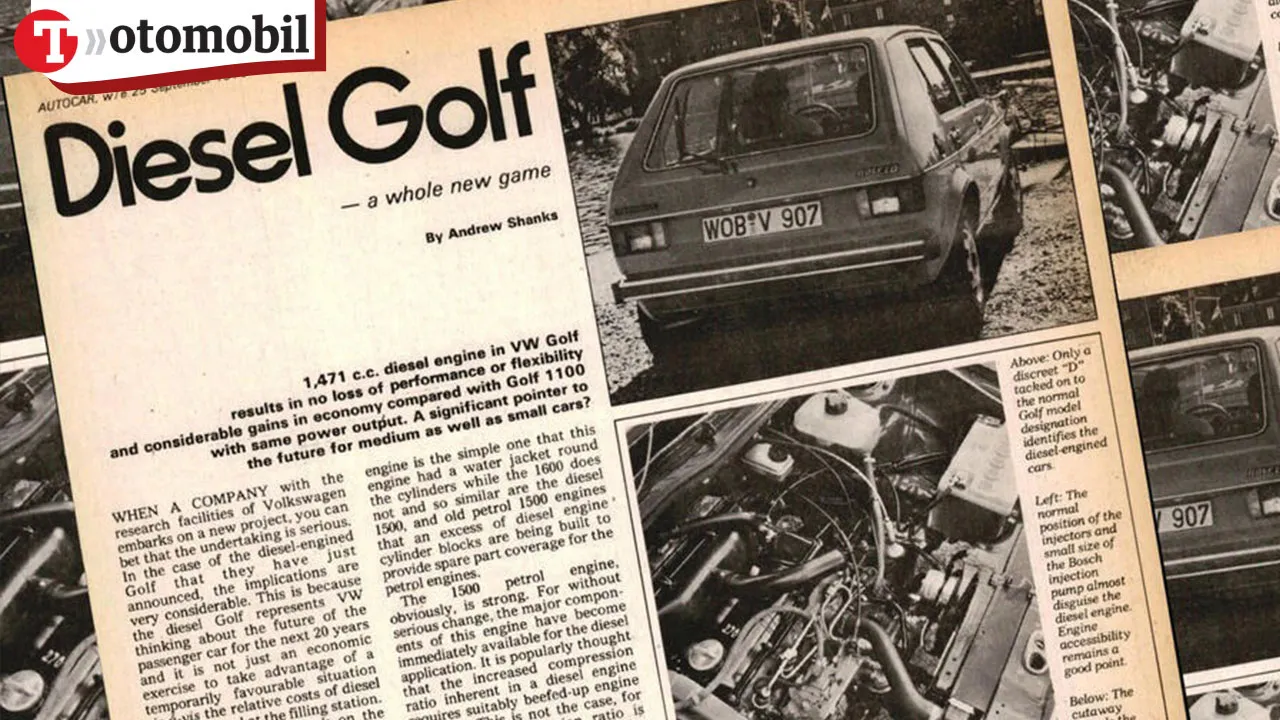 Dizelin sonu resmen geliyor! Volkswagen Golf'te 50 yıllık dizel dönemi sona eriyor