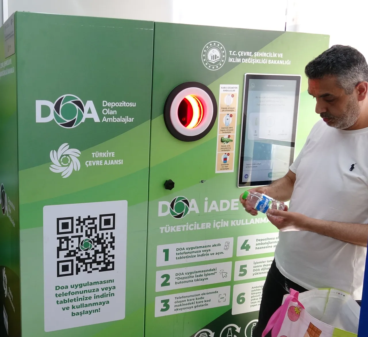 DOA’ya büyük ilgi! Kuyruk uzadıkça uzadı, 1 günde 1 milyondan fazla ambalaj toplandı