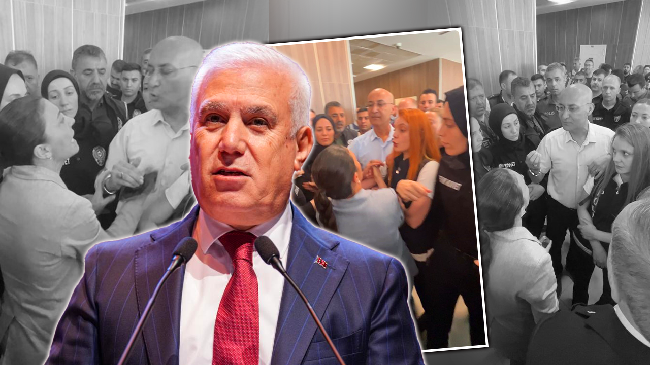 Bursa'da Mustafa Bozbey davası öncesi adliyede gerginlik! CHP’li vekil polise zorluk çıkardı 