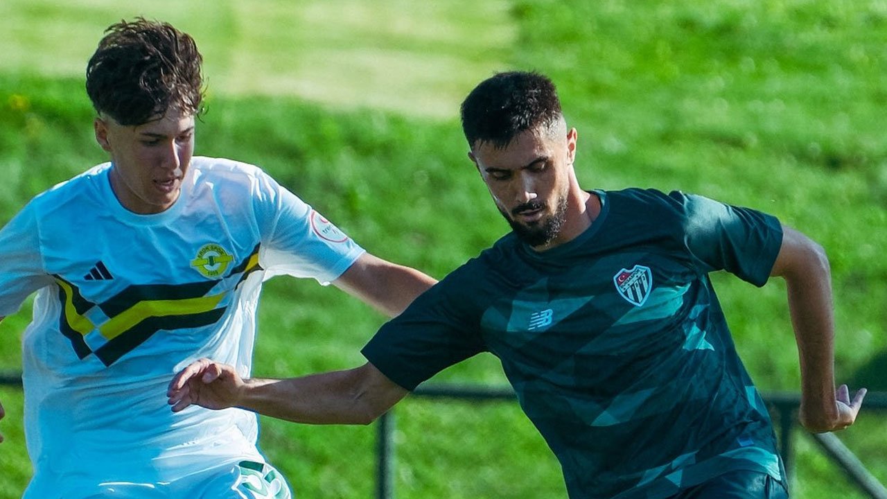 Bursaspor'dan 2 gollü prova
