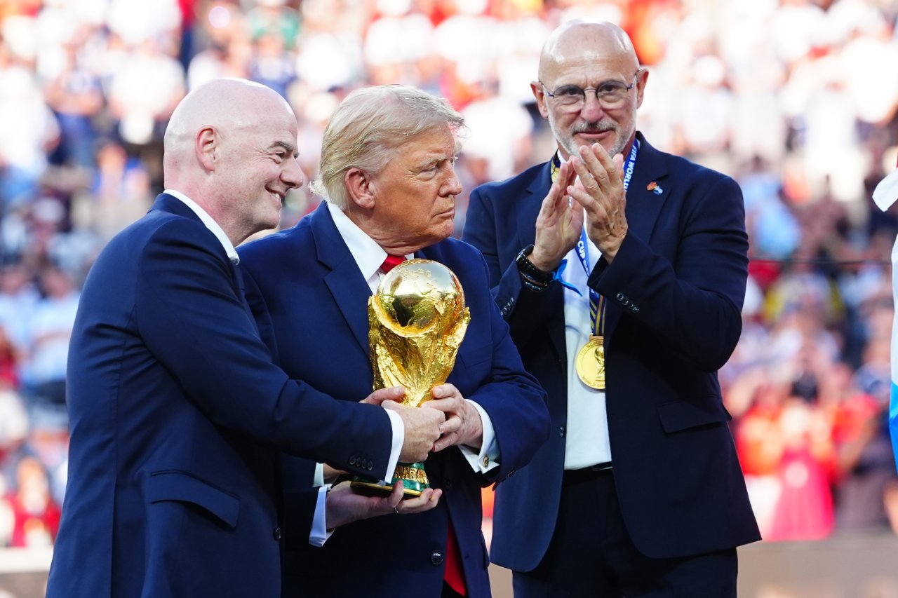 Gioanni Infantino - Trump - İspanya Teknik Direktörü Luis de la Fuente