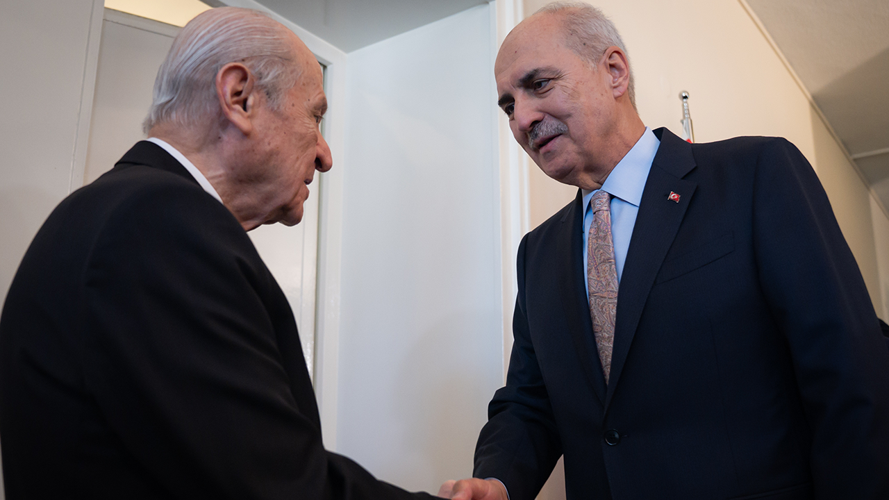 İlk Bahçeli’yi ziyaret etti! Numan Kurtulmuş Terörsüz Türkiye parti turuna başladı 