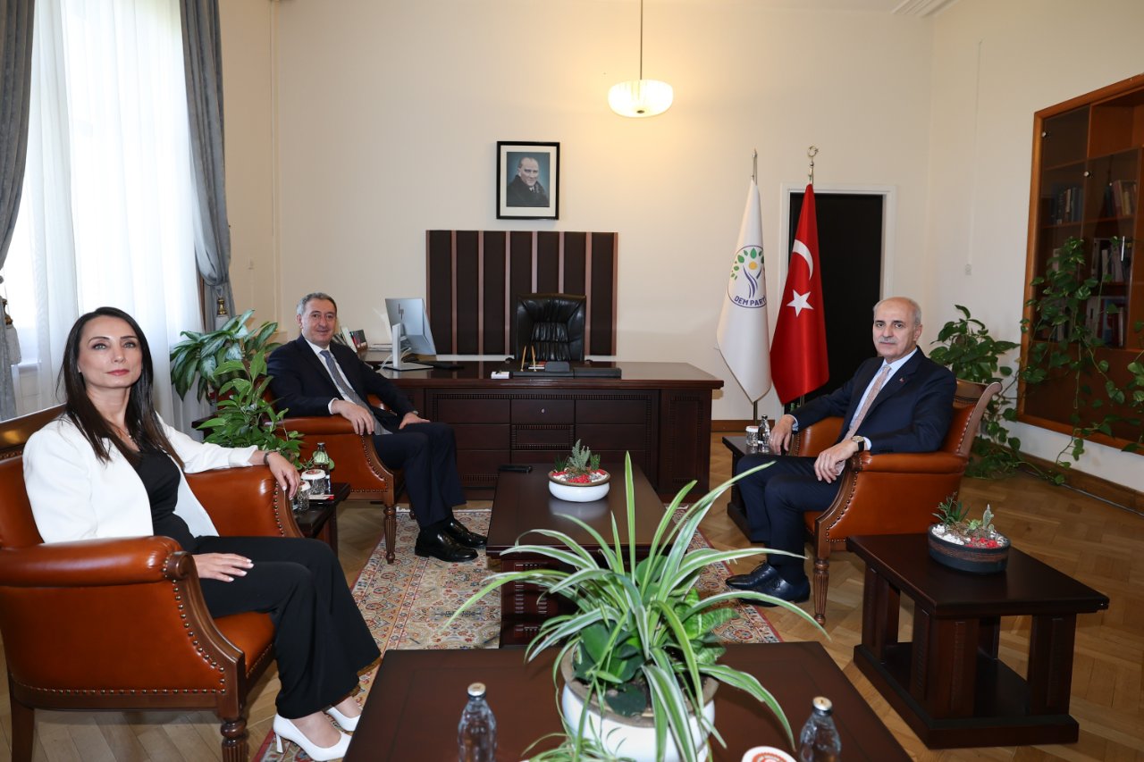 İlk Bahçeli’yi ziyaret etti! Numan Kurtulmuş Terörsüz Türkiye parti turuna başladı