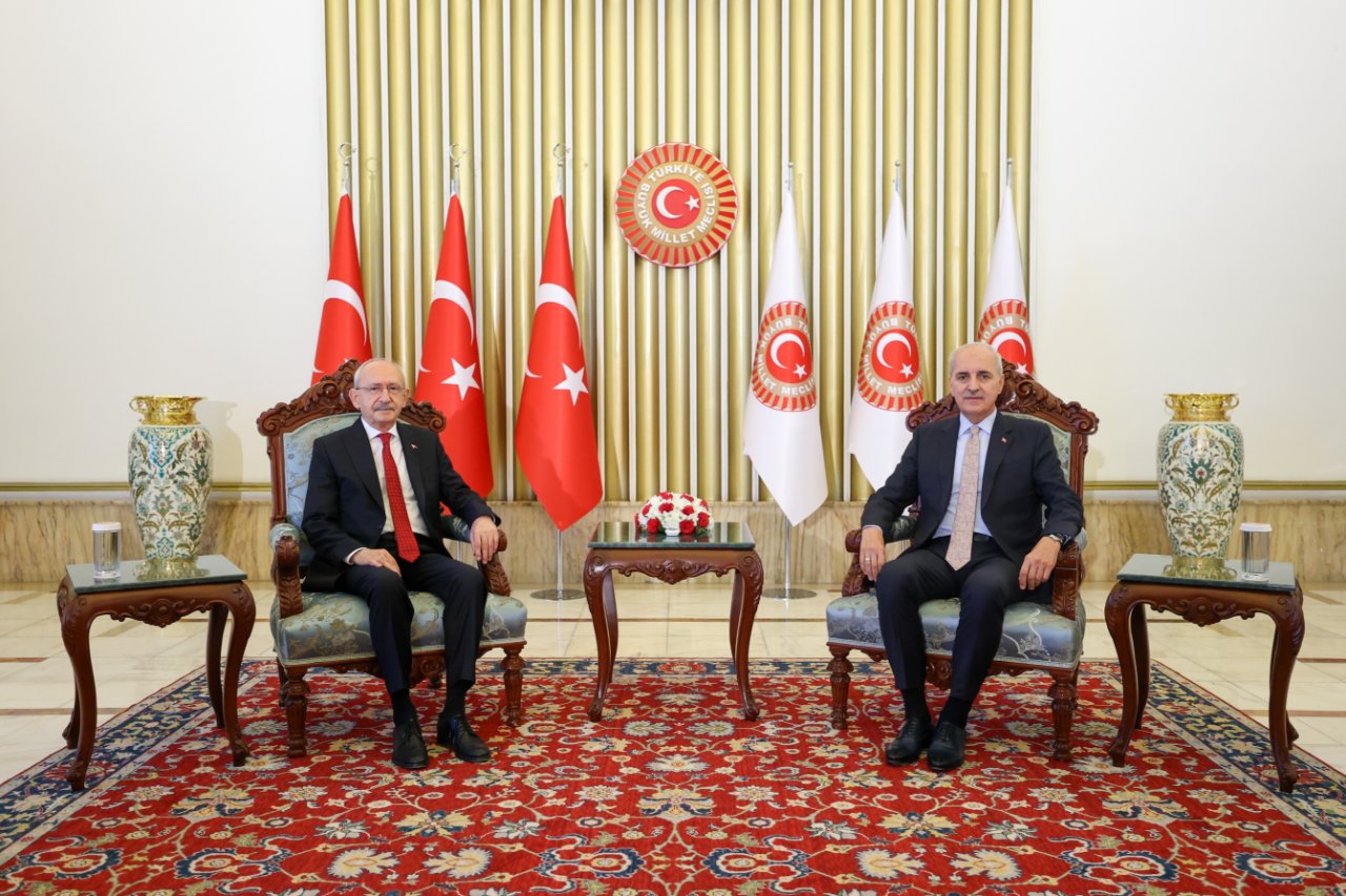 İlk Bahçeli’yi ziyaret etti! Numan Kurtulmuş Terörsüz Türkiye parti turuna başladı