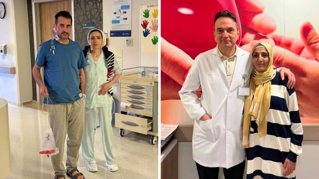 19 yıllık eşine karaciğerini verdi: 