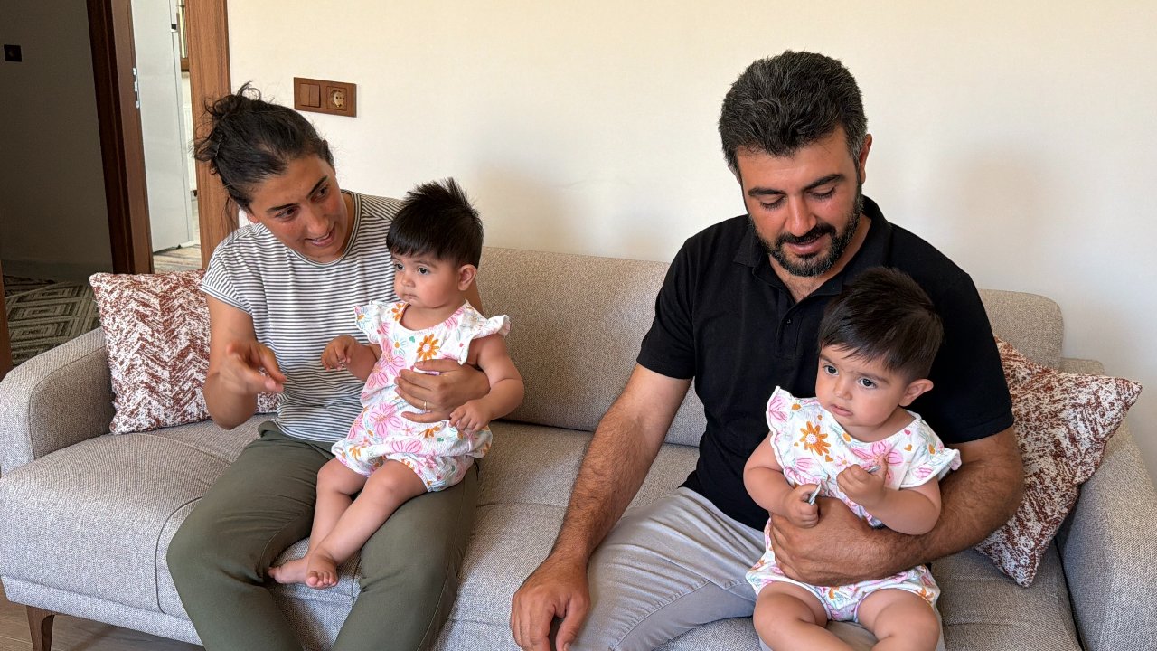 İkizler doğunca 150 bin TL'lik borç hibe oldu! Kısmetleriyle geldiler