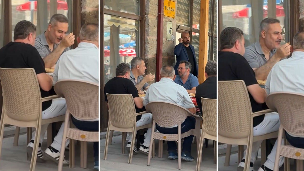 Sürpriz program! Hakan Fidan köy kahvesinde vatandaşları dinledi