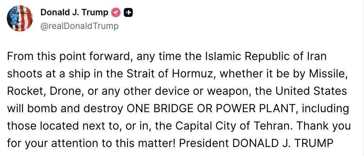 Trump, İran'a yönelik tehditte çıtayı yükseltti!